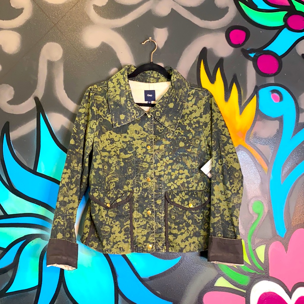 Gap Printed Denim Jacket